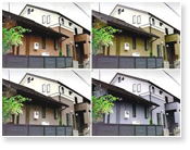 カラーシミュレーション画像